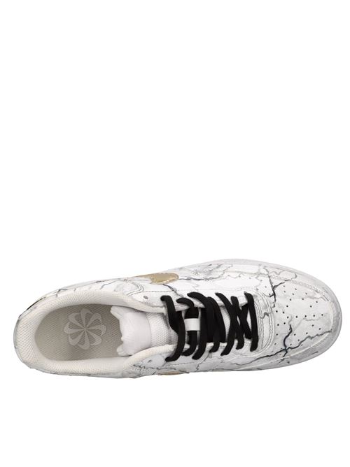 Sneakers in ecopelle NIKE SEDDYS | NISE2352528BIANCO-NERO-ORO